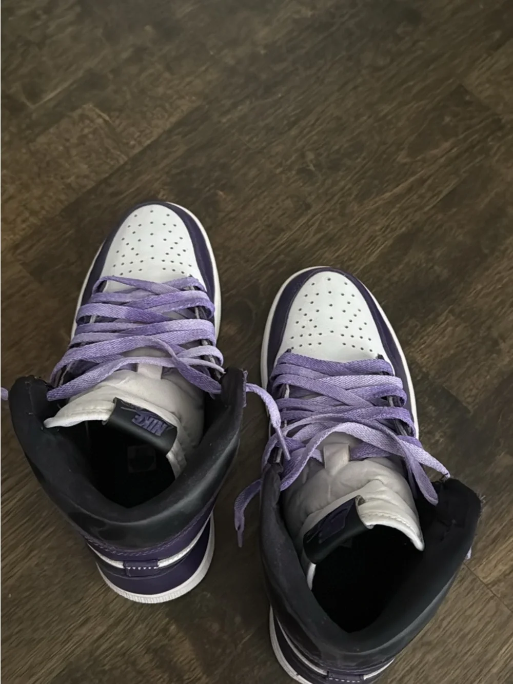 Mens Nike Air Jordan 1 Retro High OG Court Purple 2.0